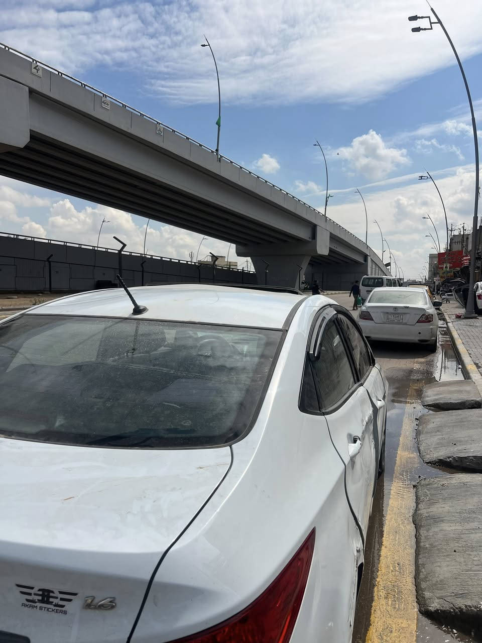 السلام عليكم اكسنت 2017  خليجي محرك 1600  فول مواصفات شغله وتمشي للبيع على حادثها  العنوان بغداد ***********
