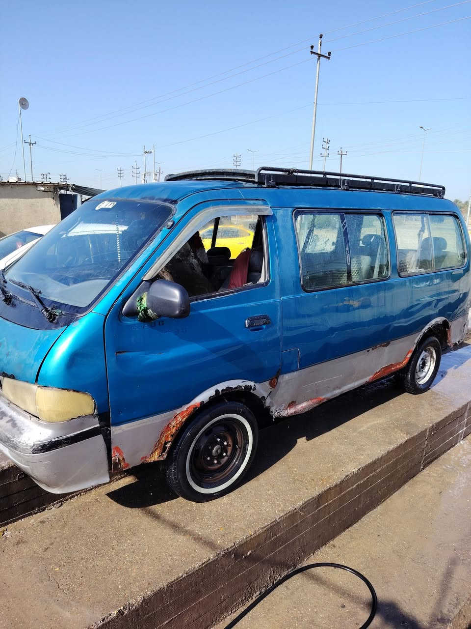 السلام عليكم بريجو للبيع
موديل 1997سياحي رقم بابل السياره مابيها صبغ ابد 
كير محرك اكسل خير من الله 
السياره مداور ثاني يوم  باسمي مصفره غرامات وهيئه 
السنويه لل2028
السياره بيها خياسات حجل وكاعيه  
السعر  50 $  وبيها مجال  مكان السياره بابل حله 
 الرقم  ***********
