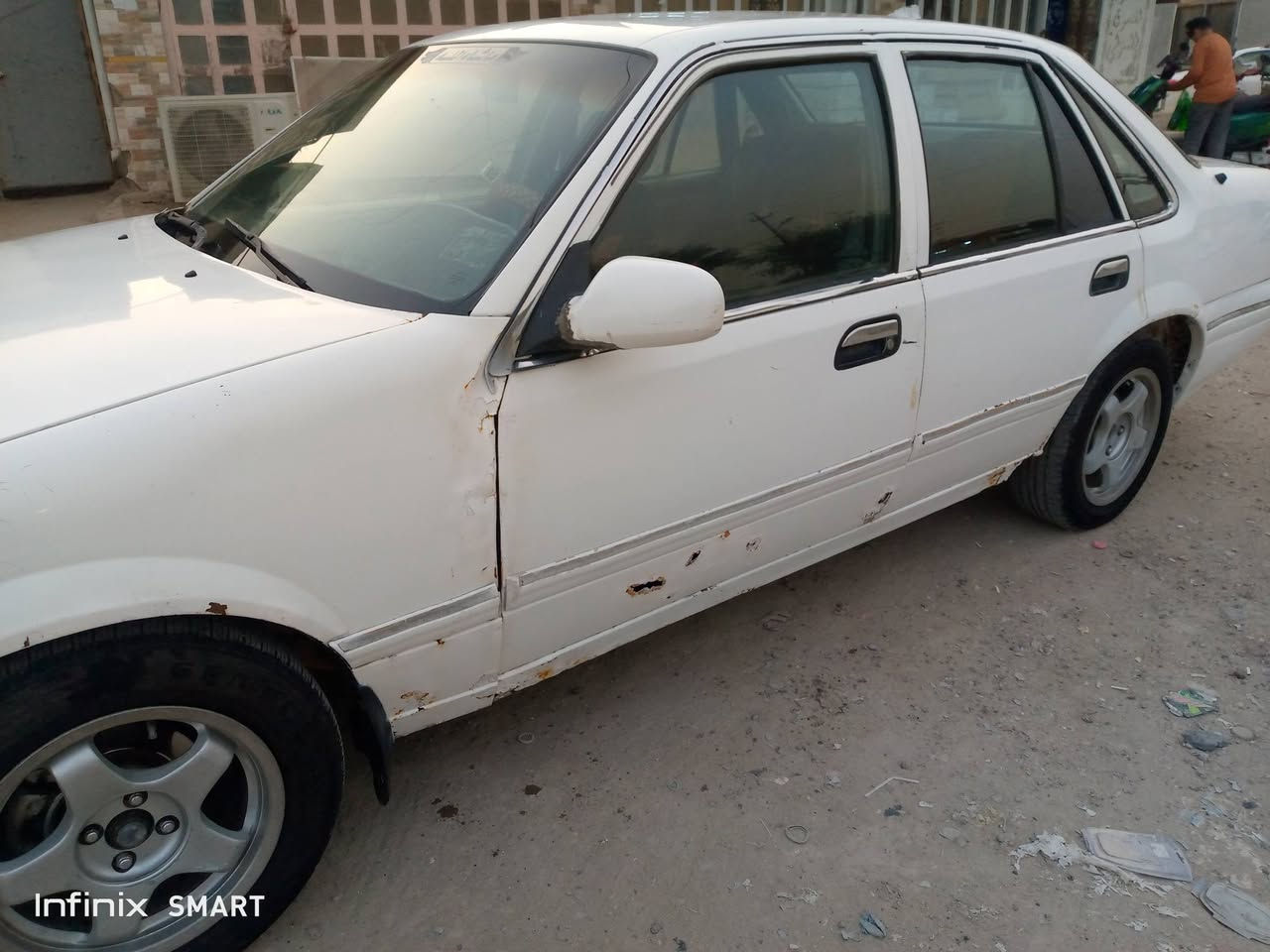 السلام عليكم من رخصت الادمن المحترم 
برنس فراشه 96 انبار مشروع وطني 
محرك مفتوح وكير عادي جديد 
صدر جديد ومشط ستيرن وباور لوك 
تخم تاير 
السعر 28 ورقه وبيها مجال 
رقم الهاتف *********** /***********
