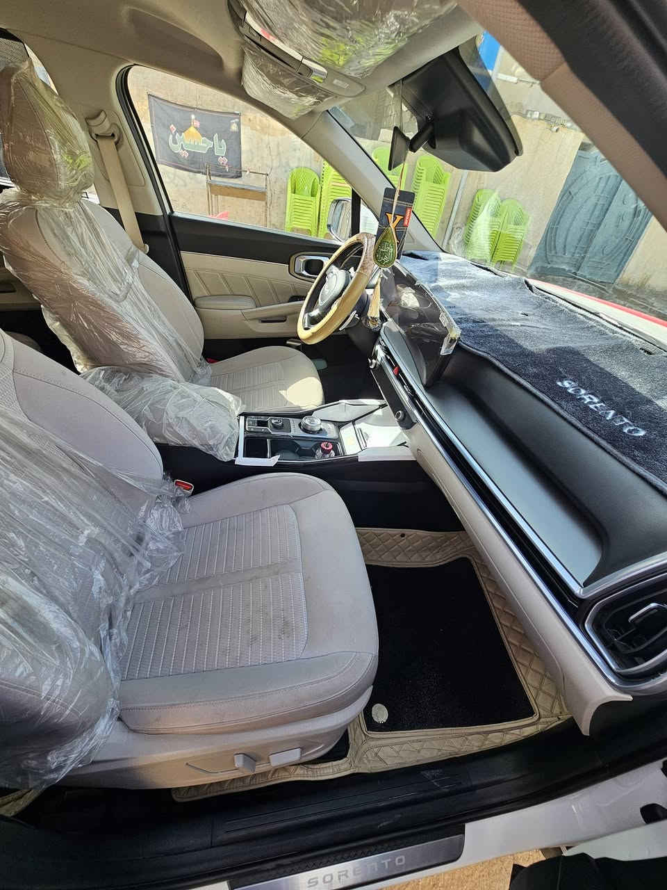 كيا سورنتو 2024 خليجي
ماشية 30
كفالة عامة من الشخط
مرقم بغداد بسمي
محرك 6 سلندر 
كامره دوار
رادارات محيطية 
كير موس 
كراسي كهرباء 
بصمة وتشغيل عن بعد
شاشة متصلة تعمل بنظام بلي كار نفيكيشن
انارة ليزرية داخلية متغيرة الالوان 
اللايت عالي ناصي زنون 
لد نهاري ليزري امامي 
بك لايت ليزري LED 
درايف مود
مانع انزلاق
داده شوب 
مساعد منحدرات
شحن وايرليس بلوتوث 
تحكمات ستيرن فول 
حساسات امامي خلفي 
كامرة دوارة
3 قطع تبريد مع تحكم منفصل للخلف

*********** كربلاء 
السعر 315بيه مجال
