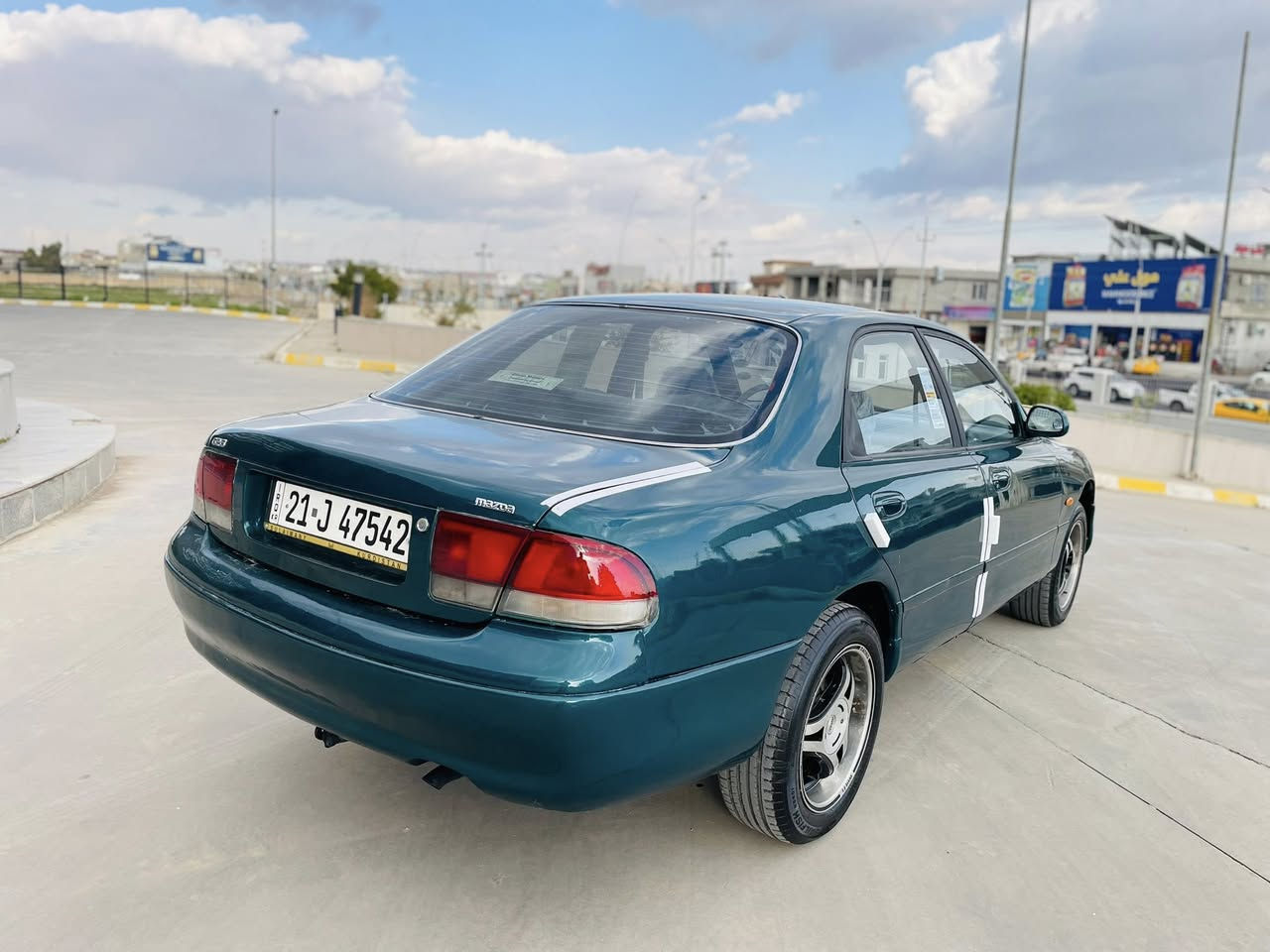 ماشاءالله تبارك
***********
مازدا فاصوليا 
موديل 1995
رقم سليمانييه جديد سنويه جديد هزه جديد
تبريددد صلج 🥶
تاخم صدرر امامي خلفي شرط
تاخم ويل و تايرات جديدد
 abs __
سوكان باور
قفل مركزي كونترول/
بدون ضربة او دعم و صبخ عام للجمالييه
سياره  /كلين 
***********
مكاني كركوك
