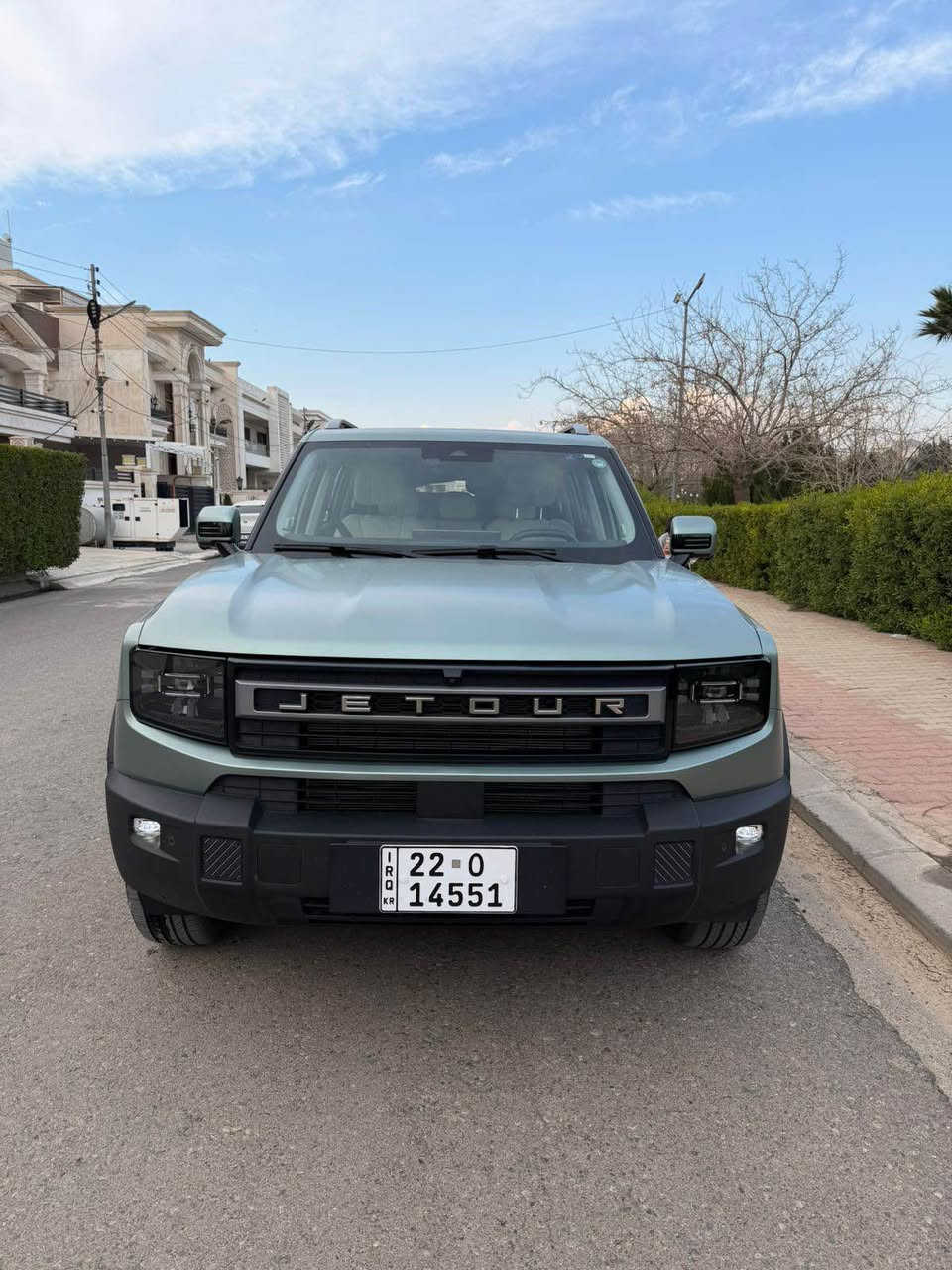 JetourT1🔥
سعر:$٢٢٨💣
مۆدێل:٢٠٢٥
10,000KM📦
فول فول مواصفات
ضمان شرکە هارلم
مکینە ٢٠توربو🚀
***********
***********
Whatsapp☎️ أربيل, العراق
