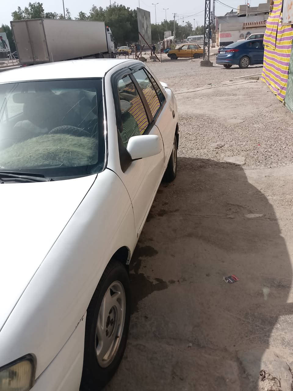 السلام عليكم 

كيا سيفيا لون ابيض رقم ديالى موديل 1996 انكليزي كير اوتوماتيك 

مكان السيارة بغداد البياع السيارة بأسمي

تخم تاير جديد 

واتر بم جديد 

صدر امامي جديد 

فيت بم جديد 

نوزلات جديدة 

صيانة للكير فلتر وهيدروليك اصلي 

نقص تبريد (فان )

عارضها ب 35 

للاتصال  ( *********** )  ( *********** )
