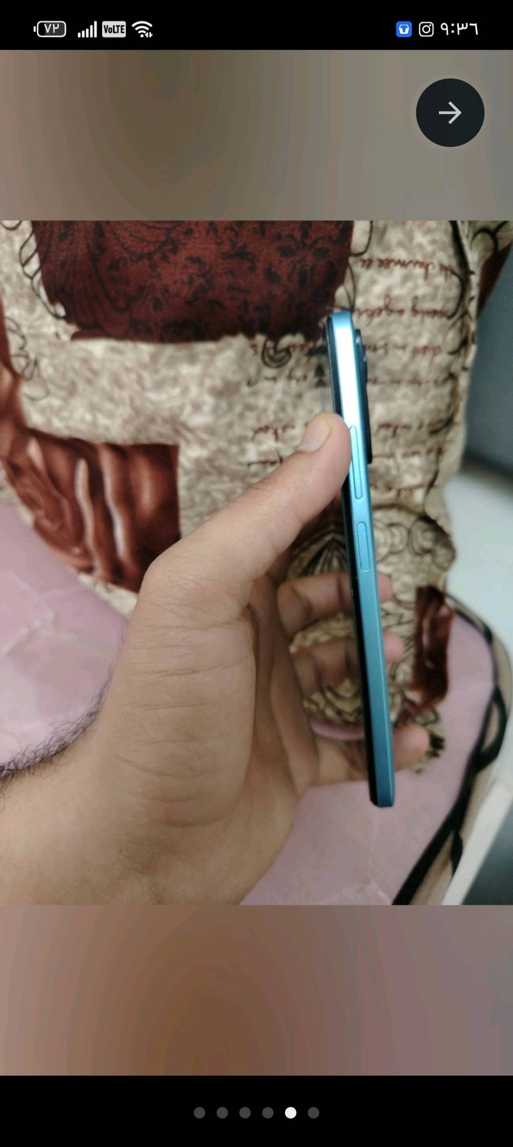 ***********
السلام عليكم شاومي ريدمي نوت 12s ذاكره 256 جهاز نضيف للبيع ب175.000 او المراوس مكاني ساحة عدن طوبجي 
يدعم الالعاب 60فريم 
تحديث الشاشه 90هرتز
سماعه ستوريو
بطاريه 5000
يدعم شحن سريع 33واط 
وبي مواصفات بعد