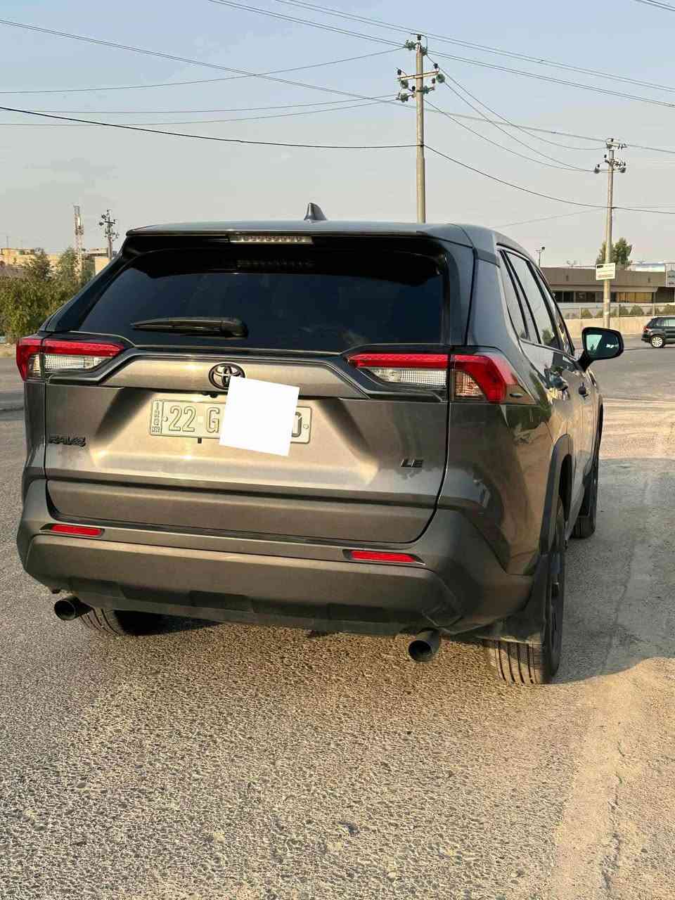 راف فورLE2023
للبيع والمراوس
رقم اربیل مرقم باسمی
بانزين
وارد امريكي حادثةخفيف 
بدون ارباك
فقط جاملغ واحد
مكان سيارة اربيل
بدون نواقص
بدون داخلي
بدون ارباك
2T3H1rfv2pw289802رقم الشانصي
السعر240ورقة$
***********
