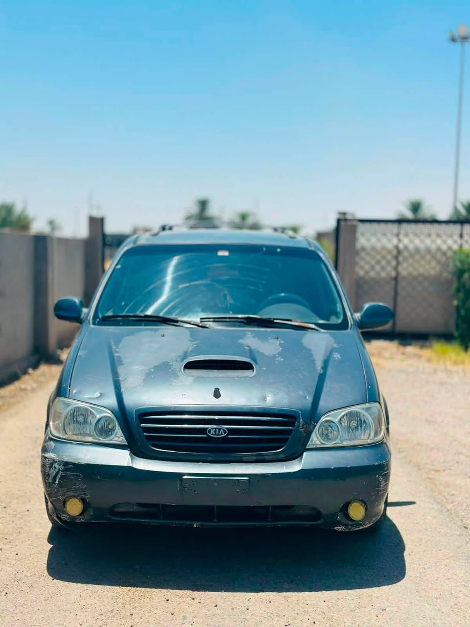 السلام عليكم 
كيا كرنڤال موديل 2002 حبل حبل حبل بدون گص 
گير ومحرك شرط 
محرك مسكر 3000گاز
صدر جديد 
تايرات جدد
تبريد ثلچ 
تدفئه نار 
السياره نضيفه وگاعده 

المكان العلم سمره 
السعر 30 وبيها مجال 
الشراي يتصل ويتدلل 
***********
