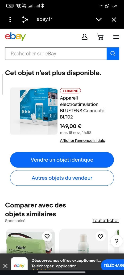 جهاز تحفيز سمارت ماركة سعره كلش غالي


**إذا كنت صاحب هذا الإعلان وتريد حذفه لأي سبب، رجاءا أرسل رسالة إلى الدعم الفني**