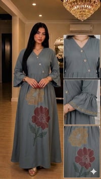 دشداشه نسائي • مقاسات L XL XXL • كشمير