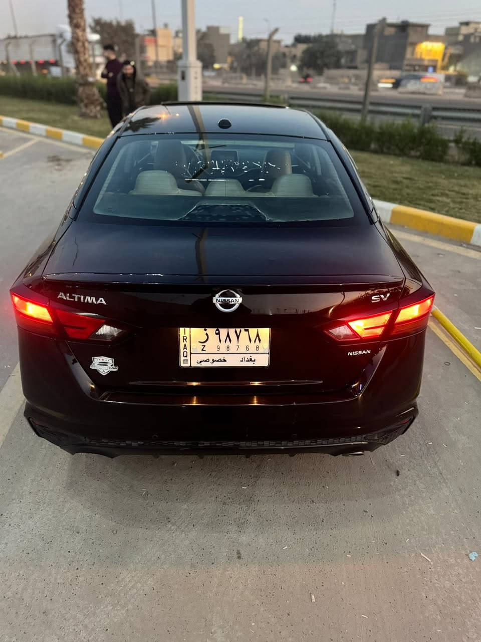 بسم الله الرحمن الرحيم
سلام عليكم للبيع او المراوس
اللهم صلي على سيدنا محمد 🖤
نيسان التيما - NISSAN ALTIMA SV PLUS🖤
معوقين بـ باقي اشهر و تصير حره 
 ضمان تحويل وكالة عامة مطلقه 
ممشى السيارة 58 الف ميل 
موديل 2019 فول موصفات 
مكينة 2500 
فتحة سقف
بصمة / بصمة بيبان 2
تشغيل عن بعد
رادارات 360
توقف امامي ذاتي
توقف خلفي ذاتي
نضام Pro Pilot 
مثبت سرعة تفاعلي
سماعات عدد 8 Boss
شاشة ابل كار بلي أندرويد اوتو
لايتات زنون
رادار عند الخروج من المسار
داخل جلد بيجي 
تدفئة ستيرن تدفئة بالمقاعد 
تبريدها منفصل شاشة
سايد بريك بصمة  اوتو هولد
تبريد قطعتين
السيارة حادثها بنيد وجاملغ سايق  الجاملغ الخلفي جهة السايق يعني 3 قطع بيها 
الادامة الي على السيارة كلها يم الورشة مال عمر مازن 
دهن كير اول مـااَ وصلت السياره 50 الف كيلو تبدل 
 دهن المكينة من وكالة موتل m power من الحسام 
نقوصات السياره : البنيد يحتاجلة صبغ والجاملغ يحتاجله صبغ و بعد بيها نقص كومبريسر مالتبريد ويحتاجلها بعد نقوصات بيها خفيفه ويحتاجلها بارد بين البابين خفيف رقم صاحب السيارة :واتس ***********
عنوان السياره بغداد-الغزاليه-الكفائات
