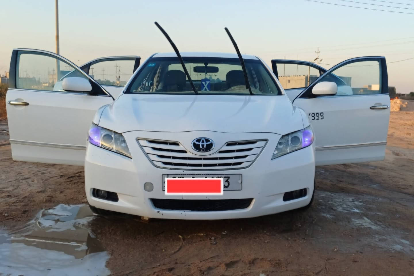 2009 خليجي تكسي دبي صبغ عام بدون ضرر رقم انكليزي السيارة خير من الله   موجودة بالبصرة السعر 79
***********
