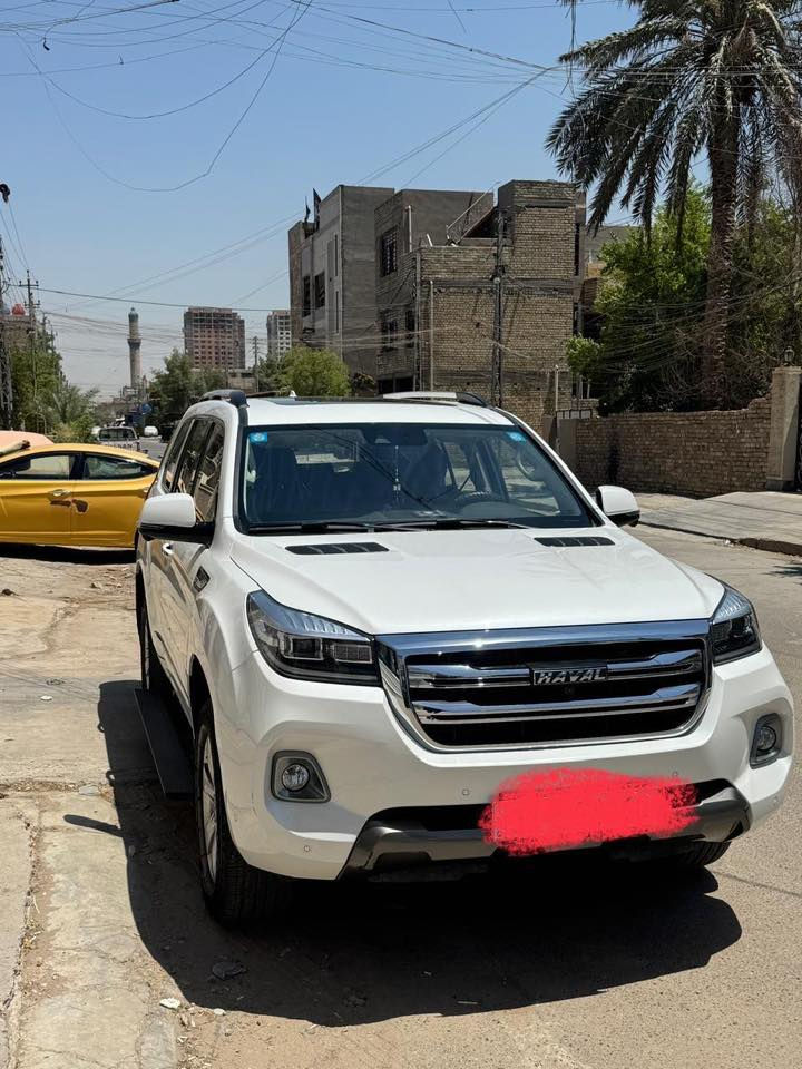 السلام عليكم haval H9 مديل 2024 فول مواصفات محرك 2000تيروبو 
رقم بغداد الجديد 
دوسات كهرابائيه
بنراما 
3قطع تبريد
7راكبه
كير طياره8نمر
ويل 18
داخل جلد لون قرميدي
كشنات تدفئه وتبريد
شاشات تحكم
كشنات فول كهرباء حتى ال7راكبه كهربائي
ماشيه 19قابل للزياده 
يعني مواصفات فول للأخير 
والسعر٣٦.٥٠٠ مليون وبيه مجال بسيط
الرقم ***********
