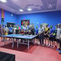 تنس الطاولة • قاعة بلو سنتر • كركوك