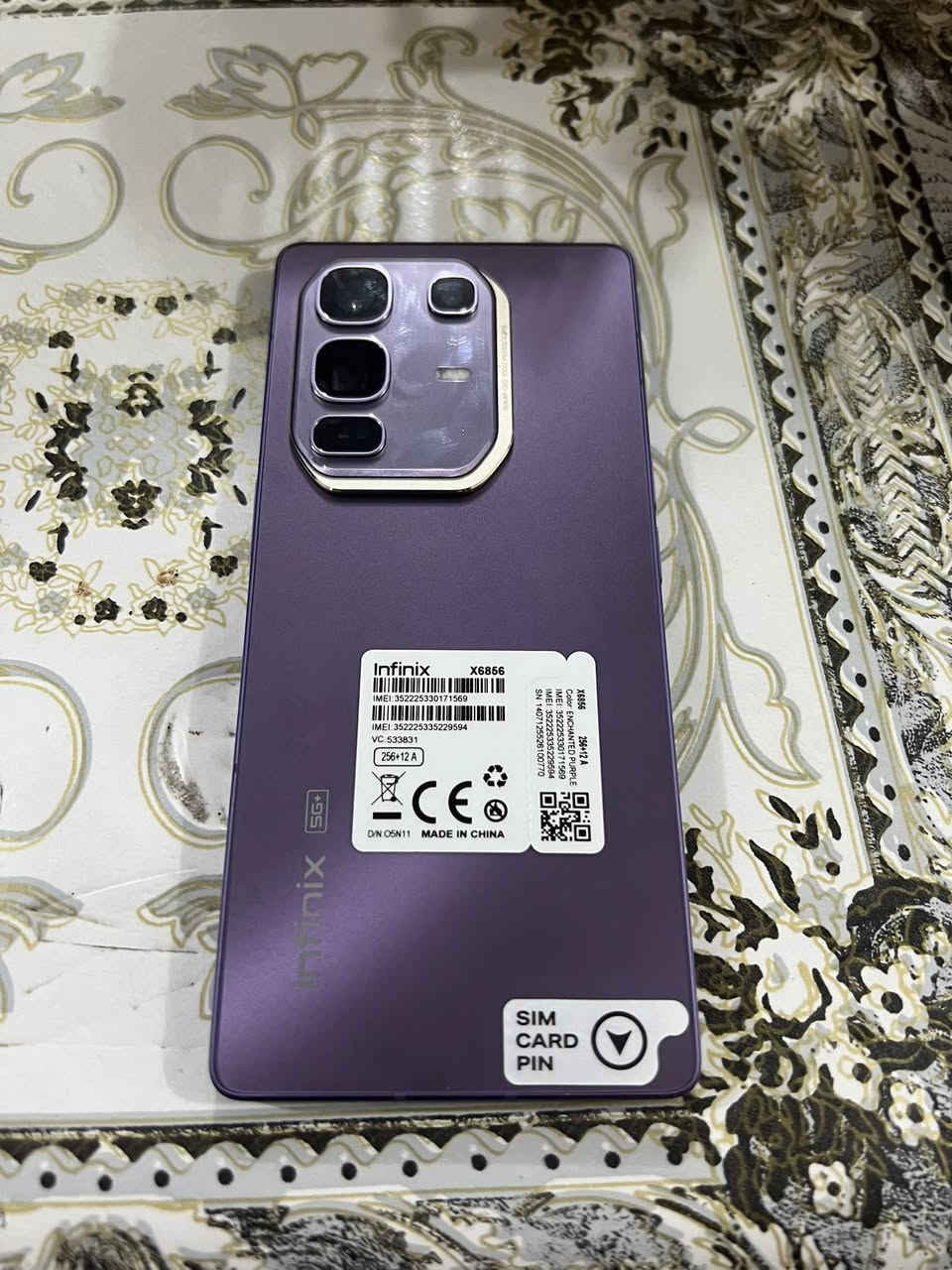 سلام عليكم جهاز صار اقل من شهر مشتري نوت ٥٠ برو بلاس غراضه كلهن موجودات السعر ٣٢٥ بي مجال. ***********
