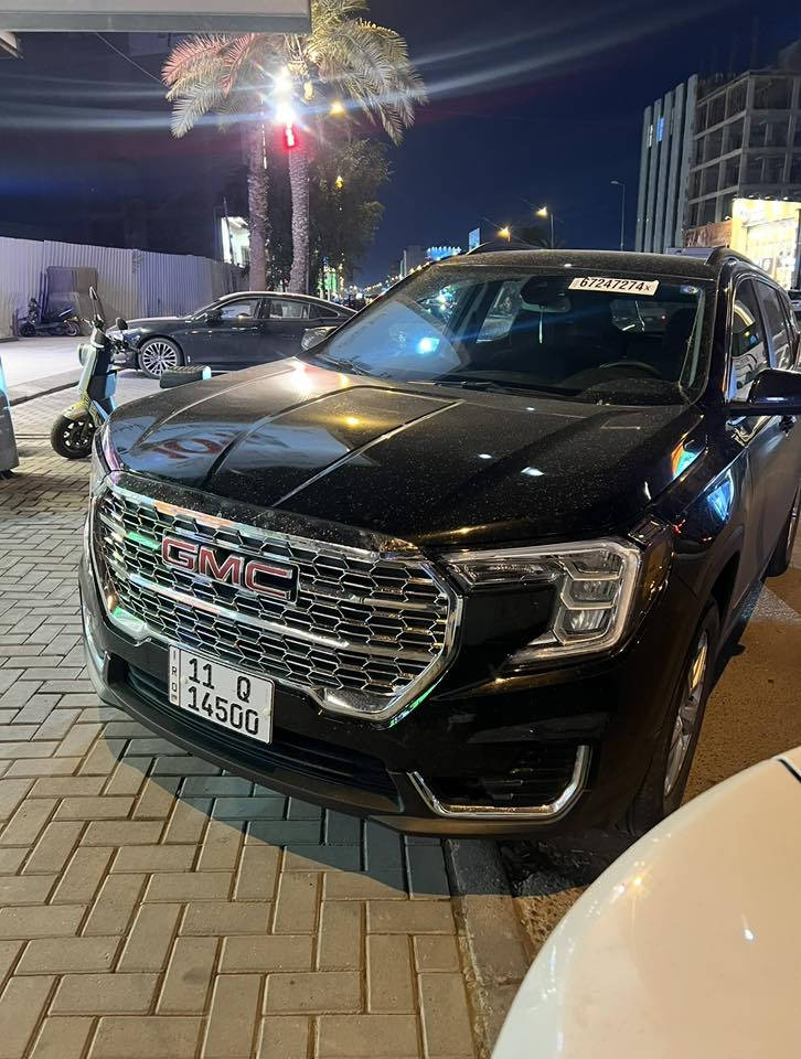 جمسي تيران 2024 / بيع او مراوس ونطي فرق 
رقم بغداد باسمي مميز تحويل مباشر 
مبدل بنيد وصندوك فقط / بدون ايرباك 
دعاميات بلادية  
__________________
محرك 1500 تيربو 
كير 9 نمر 
ماشية 66 km 
5 راكب 
تبريد قطعتين 
كشنات تدفئة 
———————-
كير محرك صدر كلة جديد على وضع شركة 
سعر 178 ورقة وبيها مجال 
عنوان بغداد العامرية او البنوك 
***********
