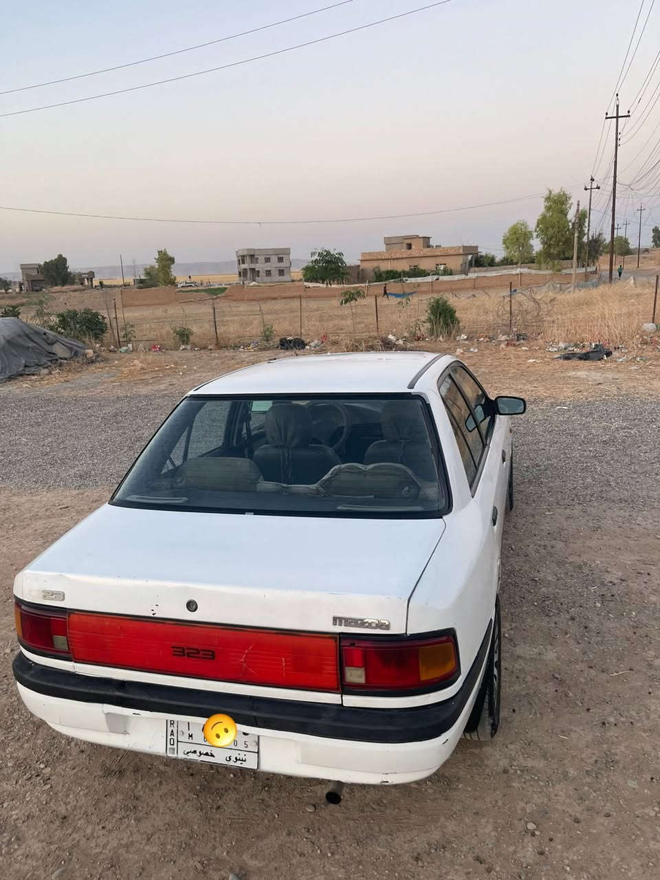السلام عليكم مازدا موديل 1990 شرط كير ومحرك 323 مكفوله كفاله عامه تحويل ثاني يوم مباشر سنويه ما ساقطه لون ابيض للاستفسار  ***********
