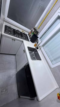 كابينت مطبخ • ألمنيوم • ٢.٨٠م و ٢.٥٠م