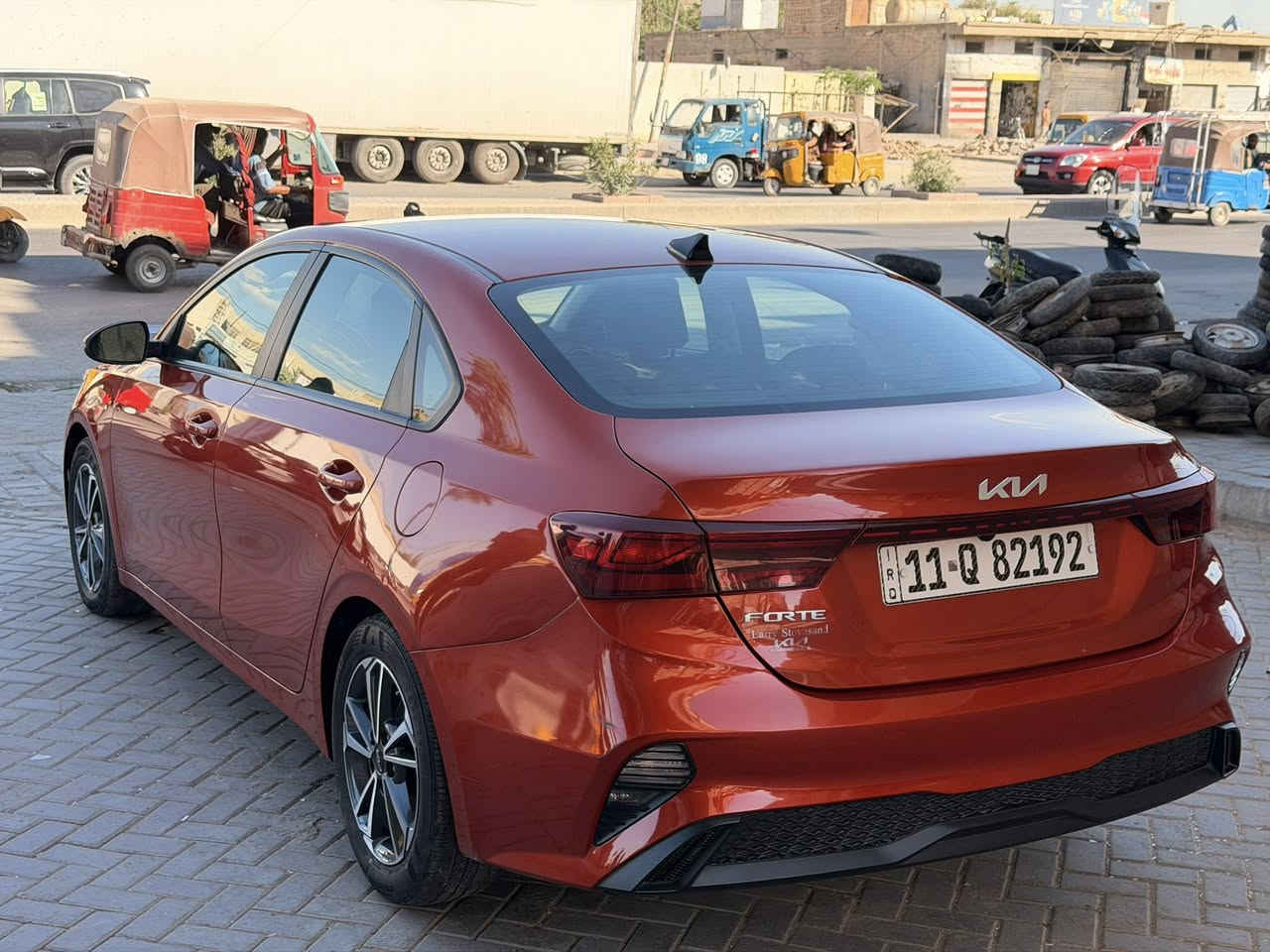 السلام عليكم
كيا فورتي 2023وارد امريكي 🇺🇸 فئة (LX) ضرره موضح بالصور وبيه صفحة صبغ من أمريكية  ا
الون مشمشي

ارقم (بغداد)

السياره بحالة زيرو ماشيه (30000فقط)

محرك 2000 Doch دوش

رادارات جانبيه تحديد النقطه العمياء 

رادار خلفي تنبيه عند الرجوع 

رادار امامي 

تحديد مسار/ سياقه ذاتيه 

اوتو بريك /توقف ذاتي عند الاقتراب ⛔️

اشاره بل مرايه 💡

كامره دوراه 📷

فول تحكمات ستيرن 

3 انظمة قياده Sport/Normal/Smart

كروز مثبت سرعه 

ويل كب كروم 

حساس اطارات 

شاشة ظبط واعطال بل دشبول 

منافذ Usp/ Aux/ 12V

4 دسك/ مانع انزلاق/Abs

سعر 130

مكان سيارة بغداد مدينة الصدر
 
***********

