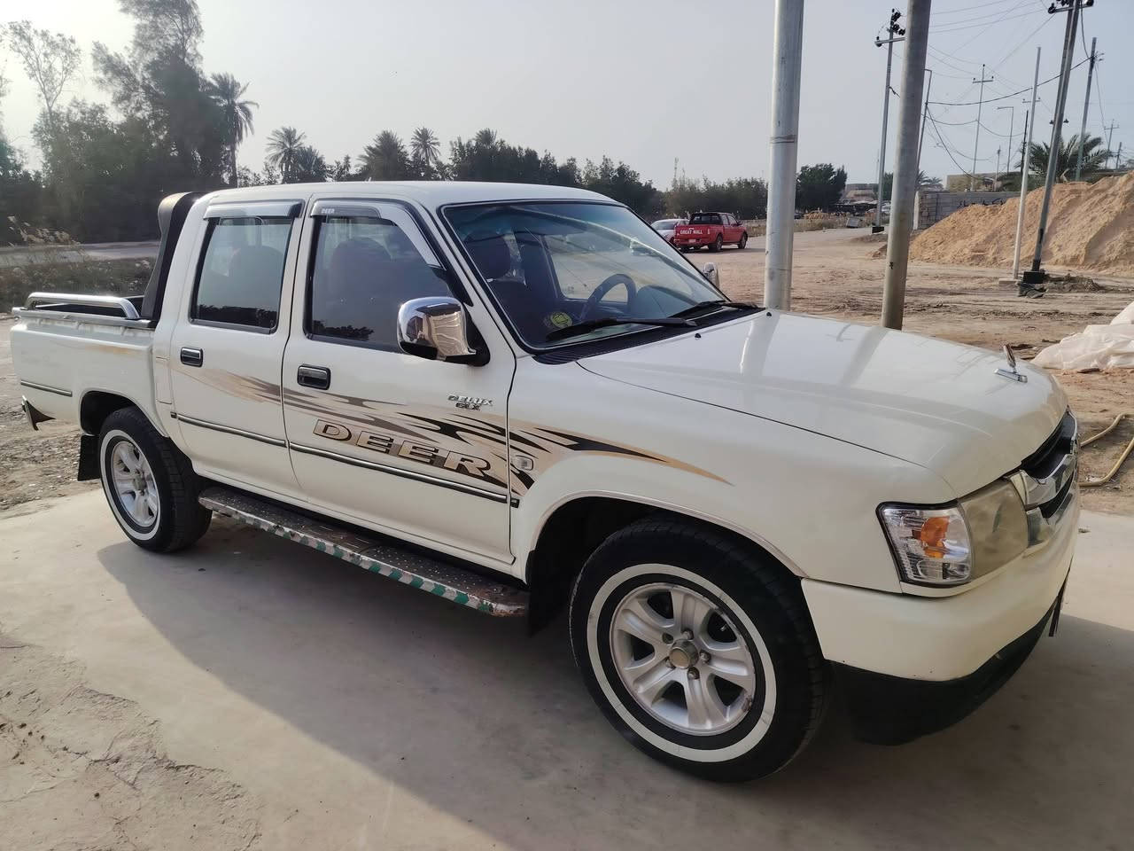 سلام عليكم دير للبيع موديل 2011 مكفوله كفاله عامه من ضربه تحويل مباشر كير محرك حداديه تخم تاير السعر 65 وبيها مجال استفسار *********** العنوان الديوانية
