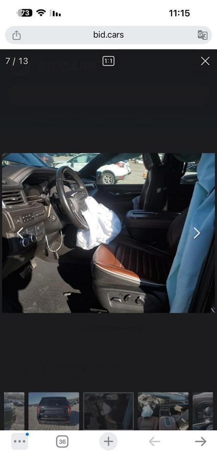 ⸻

 جي ام سي يوكن دينالي ألتمِت 2023 
أعلى فئة  مواصفات كاملة

 الموديل: 2023
 الفئة: Denali Ultimate
 اللون: أسود
 المنشأ: أمريكي
 المشي: 37 ألف ميل
 المحرك: V8 سعة 6.2 لتر
 القوة: 420 حصان
 القير: أوتوماتيك 10 سرعات
 الدفع: رباعي 4×4

 أهم المواصفات:
 • تعليق هوائي Air Ride + Magnetic Ride Control
 • مقاعد جلد فاخر (ألتمِت)
 • مقاعد أمامية تبريد + تسخين + مساج
 • مقاعد الصف الثاني مدفأة
 • سقف بانوراما
 • شاشة عدادات رقمية
 • شاشة وسطية كبيرة
 • نظام صوتي BOSE Performance
 • رادار
 • مثبت سرعة ذكي
 • كاميرات 360 درجة
 • تحذير النقطة العمياء
 • مساعد الحفاظ على المسار
 • فرامل طوارئ
 • تشغيل بصمة
 • شحن لاسلكي
 • مواصفات أمان عالية

 ملاحظات:
 • حادثها موضح بالصور
 • صار بيها جاملغ وتم تصليحه وصبغه
 • ضربه بالجاملغ الخلفي وتم صبغه
 • السيارة نظيفة وجاهزة للاستخدام

 السعر: 4 شدات كلش محتاج فلوسهه 
 بيها مجال بسيط

 المكان: بغداد المنصور 
للتواصل : ***********
