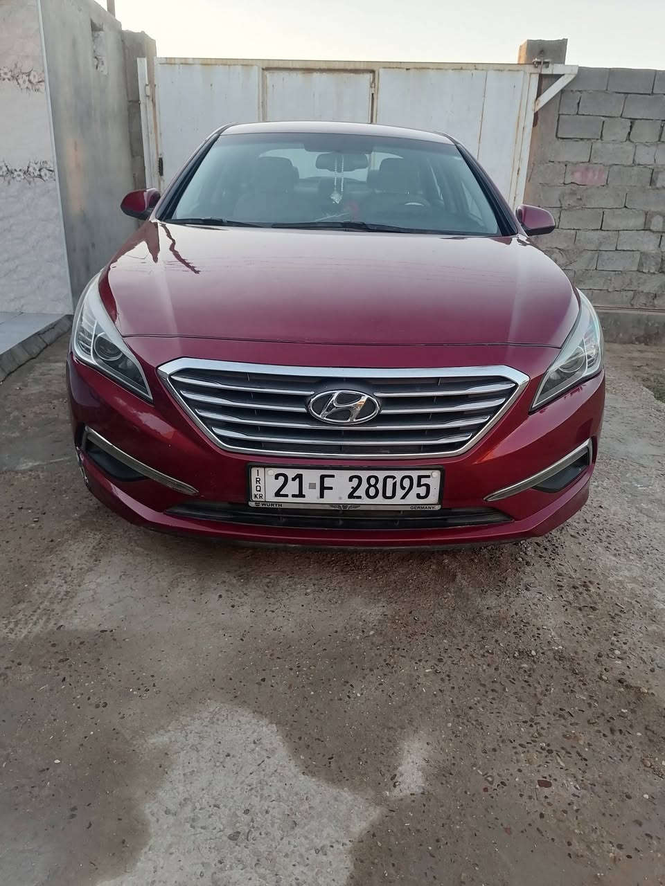 سوناتا 2016 للبيع وارد أمريكي 
مبدل بيها بنيد وجاملغ بدون دواخل
رقم سليمانيه
سياره جاهزه من كل شي
موقع ابو غريب - خان ضاري
للاتصال
***********1
*********** واتساب
سعر 117 وبيها مجال
