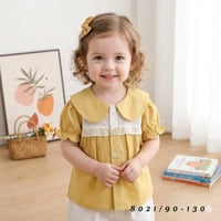 قميص بناتي • خامة اصلية • مقاسات ١٫٥-٥ سنين