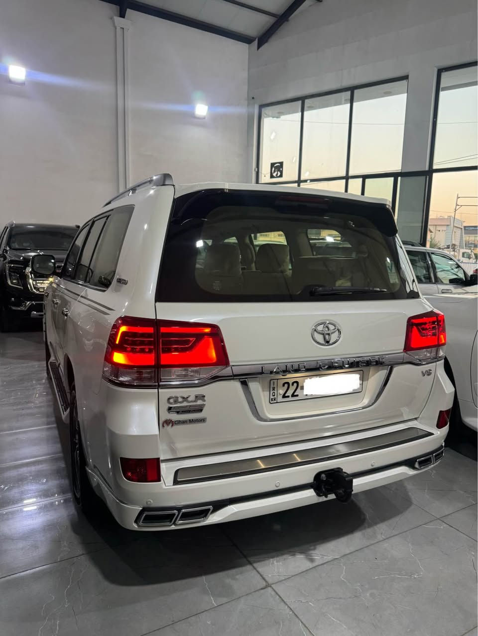 TOYOTA

LAND    CRUISER

2020

GXR

GRAND  TOURING    1

CIHAN   MOTORS 

V8

4.6L

………………………………………………………………………….

تویوتا      لاندکروزەر
 

2020     سپی

8 پستن

  

مەکینە

4.6L

………………………………………………………………………….

وارد      عێراق

شەریکە    جیهان

…………………………………………………………………………
 

گراند   تۆرینگ   

 

شەریکە  جیهان

دەرجە    یەک

باب    الاول

………………………………………………………………………….

مواسفات 

کوشن     جلد

کوشن    کارەبایی

دەشبول    زینۆن

سندوق   کارەبایی

4  دەرگا  بەسمە

شغال

 
8  ایرباگ  

کامیرای  دواوە

شوێن   مۆبایل   شەحن  کەرەوە

 

ABS

تەبریت  مەرکزیی

3 شاشە

لایت  زینۆن

………………………………………………………………………….

رەقەم  و   سەنەوی   نوێیە

بەناوی   خۆمانە

………………………………………………………………………….

بێ      بۆیاخ

………………………………………………………………………….

شوێن             هەولێر

معرض           جوهر
 

………………………………………………………………………….

نرخ

………………………………………………………………………….

505                                    وەرەقە

………………………………………………………………………….

***********

(     واتس    اب     هەیە       ) أربيل, العراق
