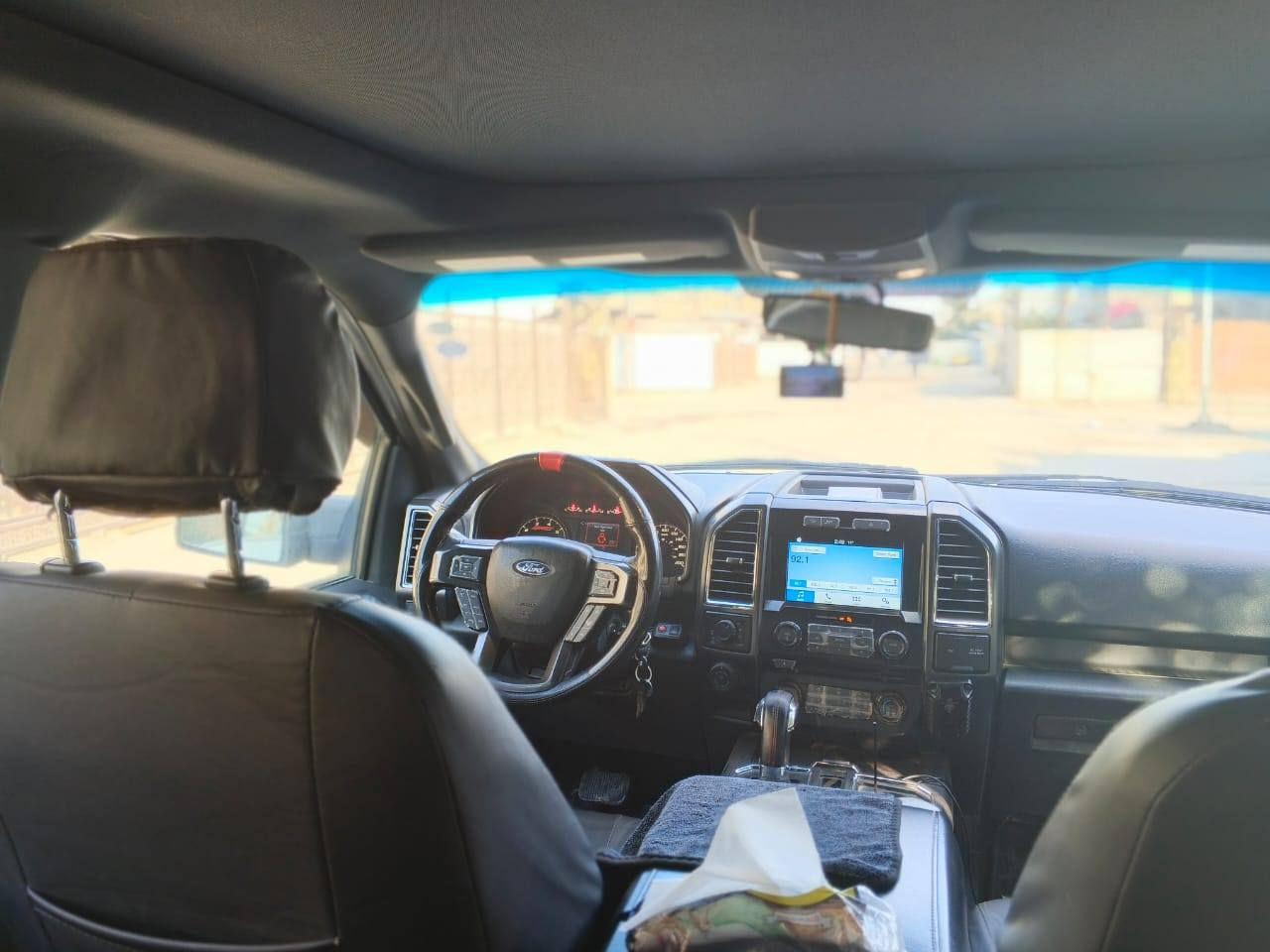 السلام عليكم 

فورد F150  2016

منضومه غاز 
تانكي أبو 100 لتر

محدثه رابتر بل كامل 

4×4 دبل إكسل 
قفل اكسل

رقم سليمانيه هزه جديدة 

فول مواصفات الأخير

السياره حادثه خشم البنيد والجمالغ 
نفسهن مرجعيهن وجوه البكلايت بيه 
شويه صبغ وسونار موجود
بدون ايرباك

مكينه  V8 5000

كير طرح 

درج بل باب الخلفي 

3 فئات قياده

تحكمات

بانوراما قطعتين 

تشغيل عن بعد

رادارات 

شاشه كبيره

تبريد قطعتين 

تدفئه كشنات 

منضومه زنون

السياره بيه بعد مواصفات و معروفه الفول مواصفات 

السعر 215

عنوان السياره 
بغداد الامين الثانيه
*********** للاستفسار
