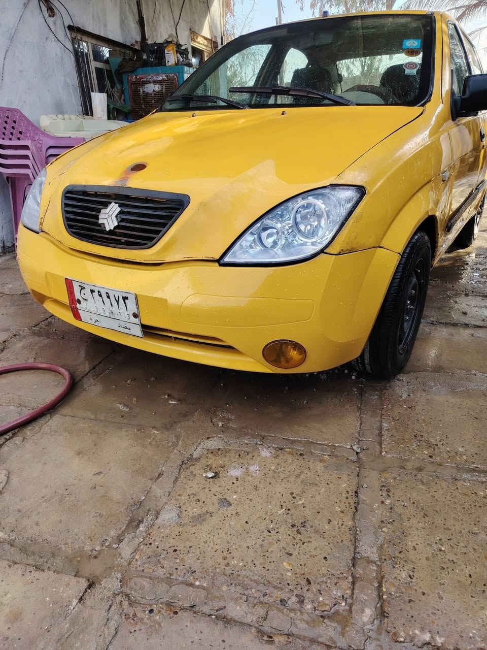 السلام عليكم طيبه موديل 2015سياره جاهزه وخير من الله كير مكينه كفاله حداديه جديد تخم تأير جديد هيئه غرمات مصفره تحويل مباشر رقم بغداد مشروع وطني ابلاديه السياره بيها طخه بل بنيد موضحه بل صوره باقي لا صبغ ولا ضربه ولا تبديل كهربائيات كولها شغاله معروضه 30وبيها مجال مكان السياره بابل محاويل قريه البعلوان الشراي يتصل ***********
