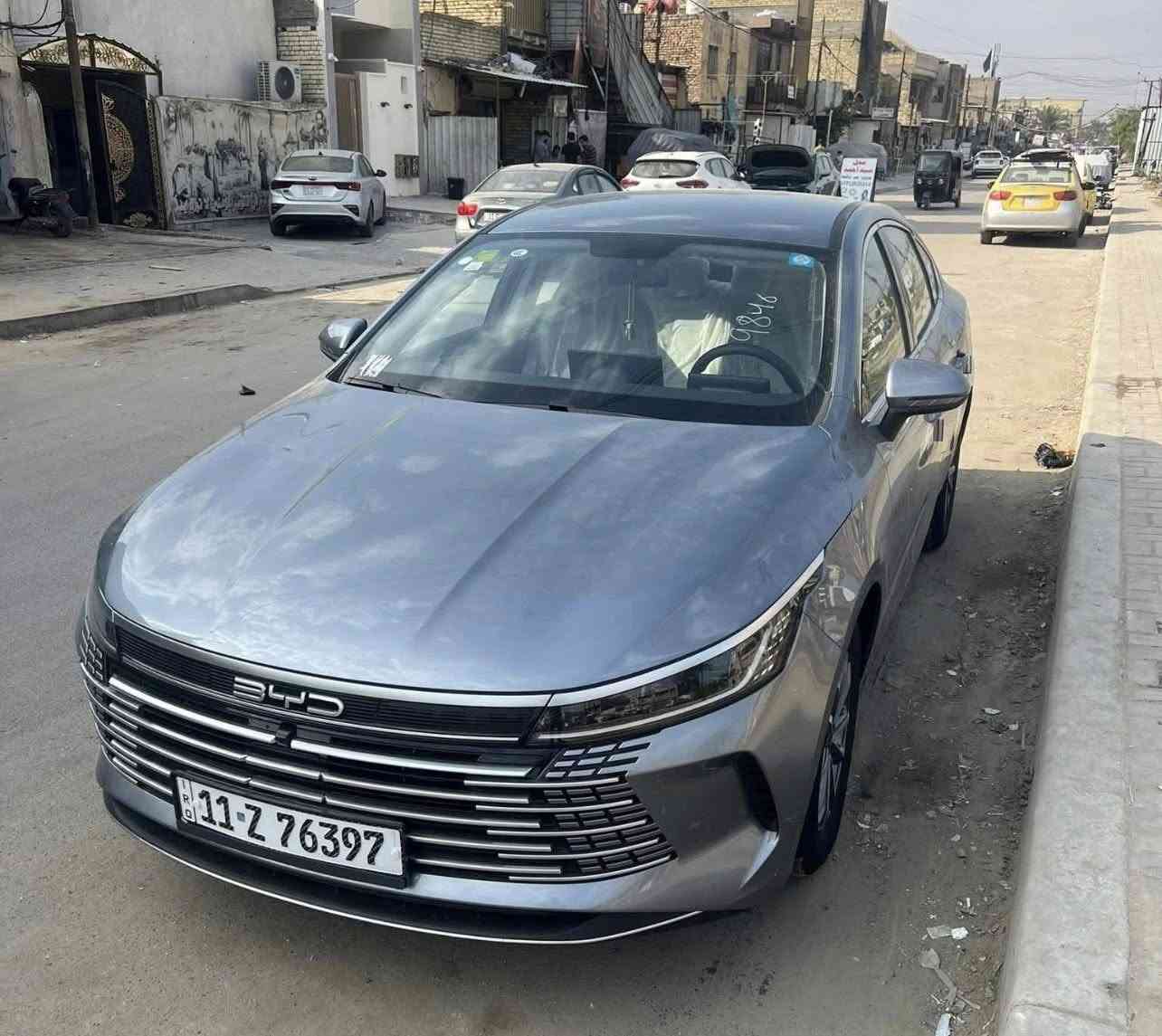 السلام عليكم
Byd.
موديل 2025
لون رصاصي 
ماشية الف وقابل للزياده
رقم بغداد 
بيه رصعه بل جاملغ عكس السايق 
شاشة بيه كل البرامج 
مكان السياره بغداد 
الكرخ 
حي العدل او الدولعي 
للاستفسار 

***********
