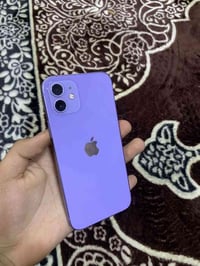 آيفون ١٢ ذاكرة ٦٤ بطارية ٨٧ مستبدل شاشة اصلية ضمان ! سعرة ٢٤٠ الف 0777...