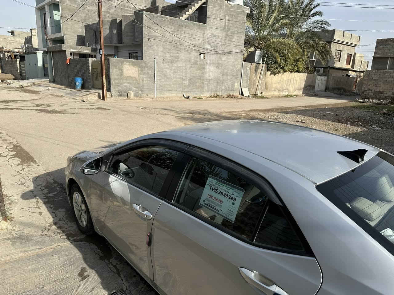 كرولا موديل 2015 خليجيSE  حجم المحرك 2.0
السعر 145 ورقه  بيها مجال بسيط

السونار بالصور بدون صبغ فقط بارد

كير ومحرك كفاله

رقم اربيل باسمي سنوية لل2027

مكان السيارة ديالى المقدادية 

رجاءاً الي مو شراي يعبر المنشور بتعليق حلو يليق بي

للاستفسار ***********

ملاحظه اقبل المراوس بسيارة اقل حسب القناعه ❤️
