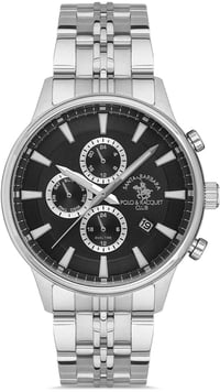 ساعة بولو أصلي Santana Bara وكالة يجي وياها رقم الوكالة وكرت الضمان سن...