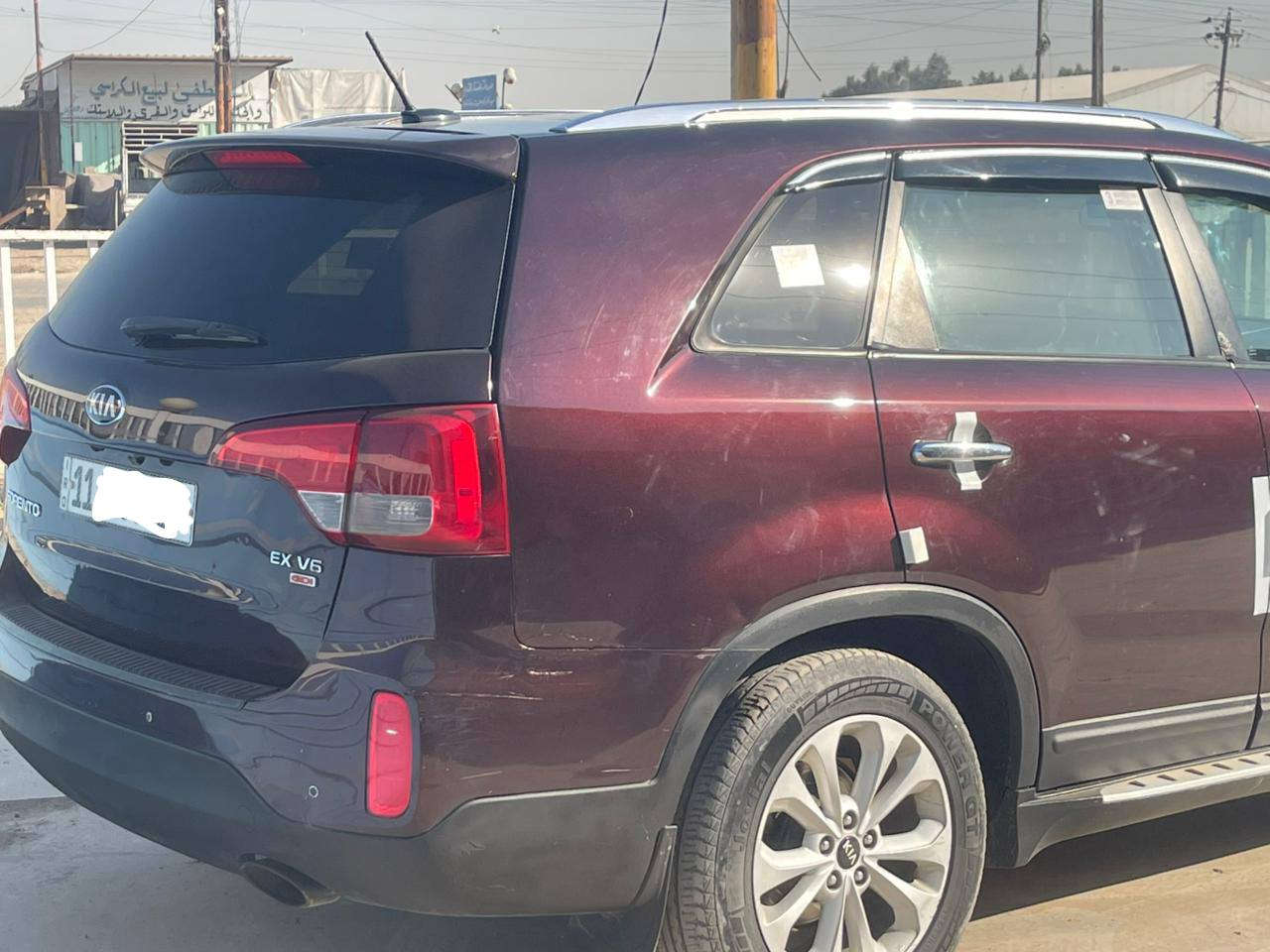 السلام عليكم
سورنتو 2014 البيع او مروس سياره جديده معنه كلامه 

وارد امريكي ضرر بنيد ودعاميه فقط... 

محرك . V6. 

فول فول 1/1 موصفات .. 

بمصه تشغيل ..  عن بعد

سقف   بانوراما .. 

بردات .. جنبيه 

تحكمات .. 

حساسات امامي خلفي .. 

مري شفط .. 

ترحيب بيبان .. 

بصمه ابواب .. 

يدات نيكل .. 

جنطه كهرباء  ..راكب 7 .. 

كشنات جلد + كهربائية

سنويه جديد .. 

رقم بغداد بسمي  .. 

مكان السياره بغداد جسر ديالى ..

.. 

سعر 168$.. وبي مجال.. 

***********

يي ستفسار انتصل ../
