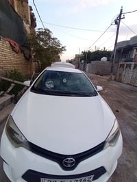 سيارة كورلا وارد امريكي ٢٠١٦ LE رقم دولي اربيل حادثها موضح بالصورة  كي...