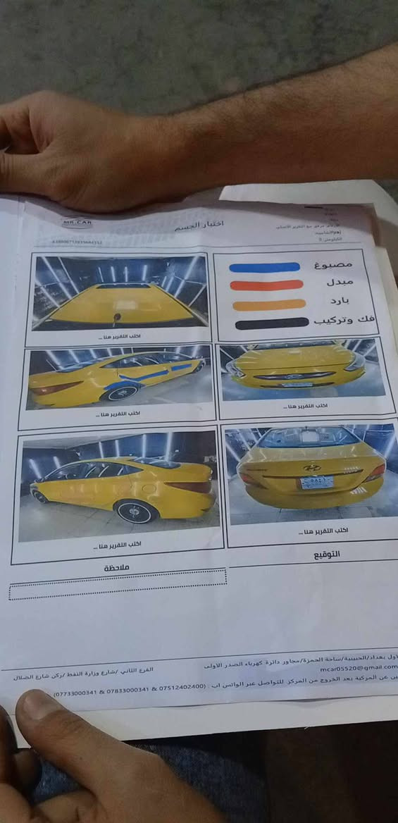 اكسنت موديل 16خليجي بلو تبريد جديد باسمي رقم جديد صبغه اولى باتري ودينمو وراديتر جديد بالعافيه على الياخذها رايدها ١٠٥ بيها مجال للاتصال ***********
