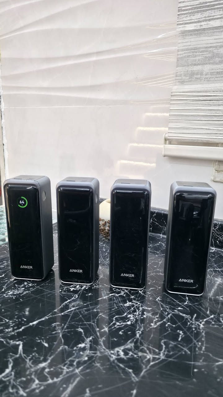 باو انكر برايم 27K ا 250W لون ذهبي ا لون فضي 
باور انكر برايم 200W ا 20K

باور يوكرين 165W ا 20K

باور يوكرين 130W ا 20K

شاحنة انكر 100W / 67W / 65W / 45W

كيبل يوكرين 240W 

شاحنه انكر 240W 

شاحنه يوكرين 300W 

شاحنه ماك بوك 87W

شاحنه ماك بوك 140W

🔴 باورات جديد ومستعمل وفحم موجود 

سماعه شواحن وكيبلات لحد 240W ايربودات اصلي وعادي مال كلاكسي وايفون حسب قطع الي موجود بلصور راسلوني وتدللون واسعار اقل من اسعار سوك

📞للاستفسار  ***********
