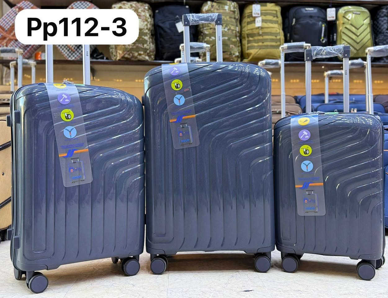 #الاصلي_يمنه_وبس_بانسب_سعر
 #حقائب_السفر_سليكون_جلاتينpp100%
السلام عليكم زبائننا الكرام🌹❤️

✅توفرت وجبه جديده من الحقائب السفر الجلاتين الاصلي ماركه HAB الاصلي✔ (ضد الكسر)

🔺اربعه عجلات دوران 360درجه
🔺جلاتين اصلي pp%ضد الكسر
🔺سيت 3احجام 20.24.28

🔴متوفر البيع مفرد وسيت
             
                   ((متانه عاليه وسعر مناسب))
#عنوننا واسط .قضاء الحي. سوق الحي الكبير .شارع القرطاسيه.
    للطلب والاستفسار مراسله الصفحه او الاتصال علئ الرقم ***********
🔷يتوفر توصيل داخل الحي🚕 
🔷متوفر توصيل لجميع المحافضات🚚
            
           ((معرض عالم الحقائب خيارك الافضل))
                     (اهلا وسهلا بكم تنورتونا)

#ابرز_المعجبين
#المتابعين
#الجميع
#المسافرين
#العرسان
