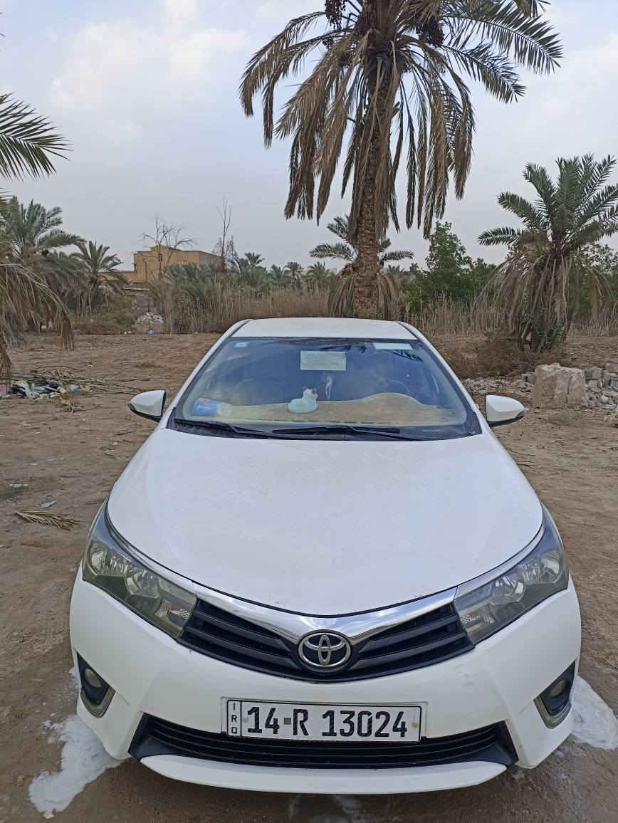 كورلا 2015 خليجي رقم بصرة دولي بأسمي تحويل مباشر محرك كير جاهزة السيارة بيها بارد وبيها صبغ داير الخلفي الايمن طخة بسيطة وتكحيل بالباب واضحة بالصور مواصفات Xli
محرك 2.0
ويل كب
دسك امامي خلفي
ABS مانع انزلاق
حساس خلفي 
شاشة كامرة 
ارضية جلد
تحكم ستيرن 
السيارة جاهزة السعر 135 للاستفسار *********** البصرة, العراق
