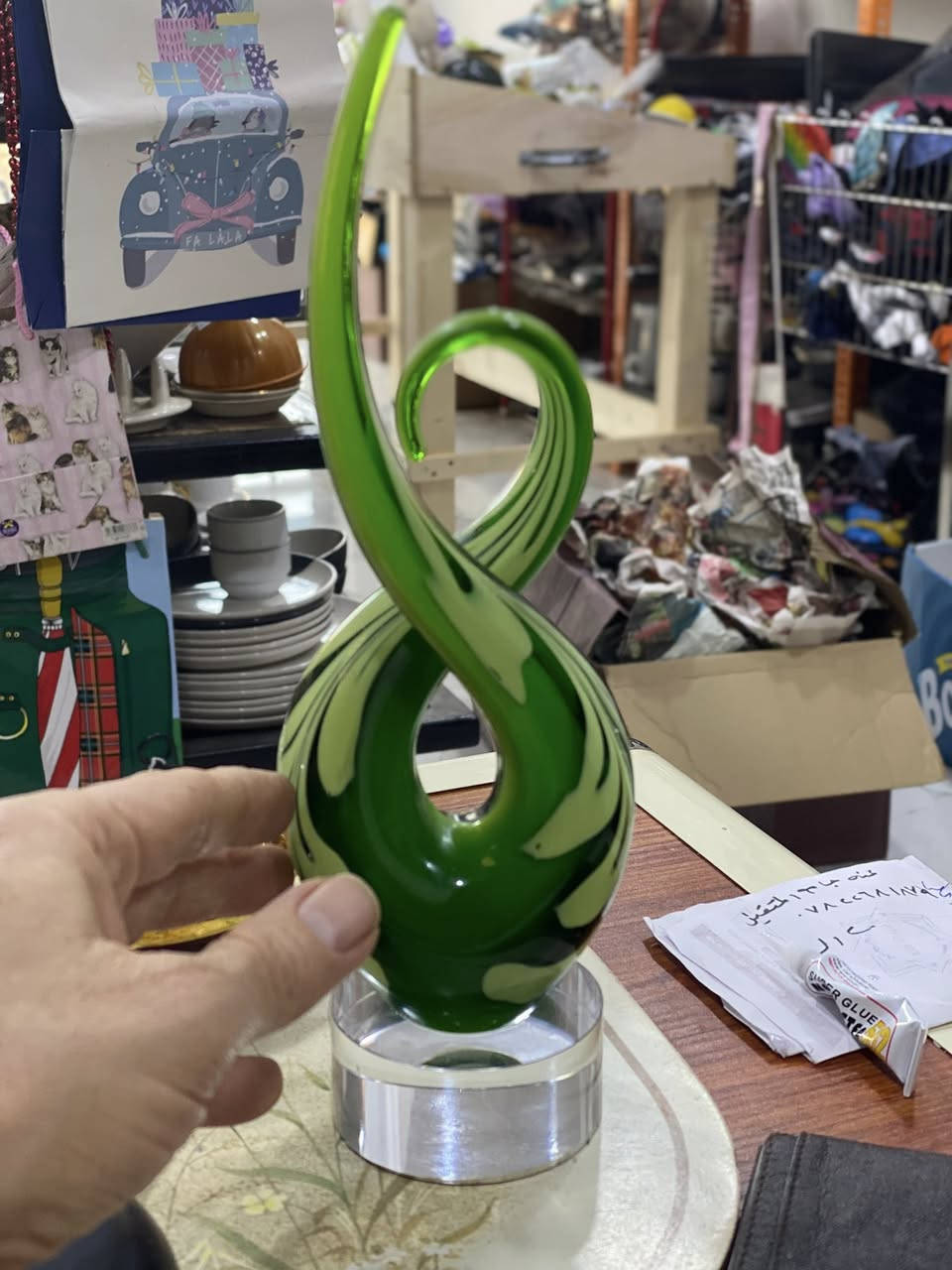 (الاصلي)
قمة الروعه عند امتلاكك الاشياء الجميله وتتزين الرفوف والطاولات بها.
الفنتچ والتحفيات
يوجد توصيل لكل المحافظات🛵🛵🛵🚀🚀


**إذا كنت صاحب هذا الإعلان وتريد حذفه لأي سبب، رجاءا أرسل رسالة إلى الدعم الفني**