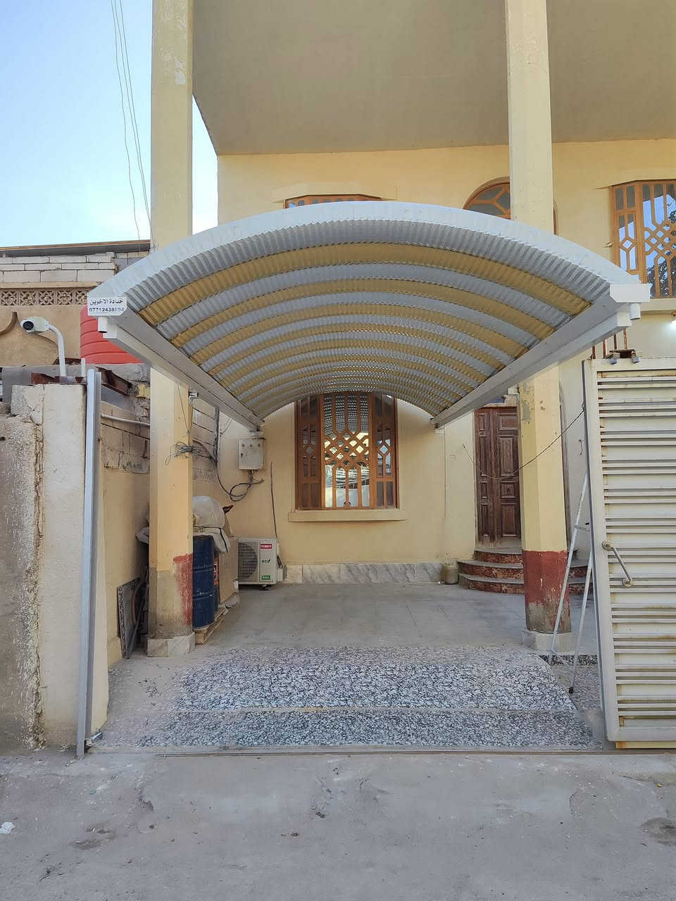 ورشة حداده الاخوين لتواصل ***********
( 26 الف فقط) 😍 احمي منزلك من الامطار واشعة الشمس 
اضف الى منزلك اللوان الزاهيه
الى 😍 أهالي 😍 البصره 😍 الكرام
تعلن ورشة حداده الاخوين عن السقائف الكي سبان و السندويج بنل و سقائف صطوح المنازل و الكيربي وكافة اعمالنا الحديديه
بانسب الاسعار واجود انواع الحديد
😍 تم تخفيض الاسعار بمناسبة فصل الشتاء اصبح المتر مربع
( 26 الف فقط) كرسته وعمل
لتواصل ( *********** ) اتصل أو واتساب
( علماان مدة الانجاز يوم واحد فقط)
بمواصفات من الدرجه الاولى 🌟 ابليت مدرفل 0.5🌟
مطلي مانع الصدى🌟 بوري مربع 3 انج 2 ملم🌟 ساقيه 2 ملم 🌟 صبغ رادليت + جميع الالوان متوفره من الدرجه الاولى 💯💯
لتواصل اتصل أو واتساب ***********
