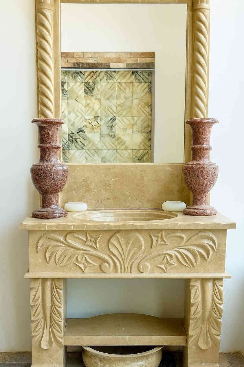 مغاسل مرمر درجة اولى 🔥عروضنا نار🔥 ومخفضه بنسبه ٣٠٪ عن السعر السابق الاسعار المخفضه
المستورد الرئيسي والوكيل الوحيد في العراق 
معرض الرحمن للمغاسل والصحيات
للحجز على الواتساب 
***********
‏‪***********‬‏
متوفر جمله واسعار خاصة لاصحاب الجملة مغاسل مرمر خام وايصا يتوفر وبورسلين قياسات
٤٠ ×٤٠
٤٠×٥٠
٤٠×٦٠
٤٠×٧٠
٤٠×٨٥
٤٠×٩٠
لان بضاعتنا قويه بضمان حقيقي 
وحديثه تلبي طلباتك
متوفره قياسات واشكال مختلفه والوان 
كما موضح بالصورة 
⚫️🔴 تنوية 🔴⚫️
اي شخص او صفحة اخرى تقوم بنشر محتوى مشابة
(نفس الصور و التفاصيل الخاصة ببضاعتنا ) 
نحن غير مسوؤلين عنها ولا عن جودتها او مصدرها 
⛔️ لا يوجد لدينا صفحه اخرى او اسم اخر نهائيا  ⛔️
ملاحظة  / جميع المنتجات المعروضة بالصفحة اصلية ولا نعمل نهائيا بالمنتجات الرديئة و المقلدة.
