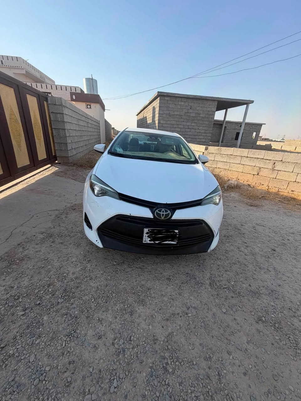 سلام عليكم
كورلا موديل١٨ لون ابيض ثلجي رقم كركوك بأسمي
موصفات LE ضرر قطعه وحده 
بيها جاملغ السايق بارد 
وبيها باب الوره السايق كلير امريكا شرط
بدون دواخل بدون ايرباك 
كابون بانزين وياها 
سعر ١٤٠$ وبيها مجال
ماشيه ١٥٥  بيع نقد فقط
مكان السياره الحويجه


**إذا كنت صاحب هذا الإعلان وتريد حذفه لأي سبب، رجاءا أرسل رسالة إلى الدعم الفني**