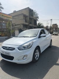 اكسنت مديل 13 خليجي الشركة العامة محرك1600 دبل قطره السياره بيها باب و...