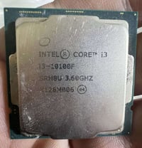 موجود معالج i3 10100F اي مشكله ما بي استعمل قليللل كلش مكاني بغداد الغ...