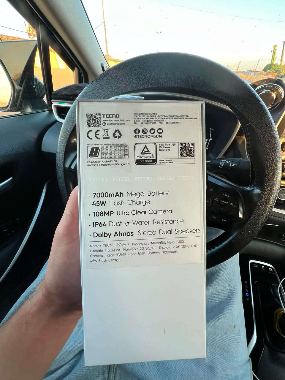 🔹 اللون: رصاصي (Magic Silver)
🔹 الذاكرة: 256GB
🔹 الرام: 16GB (8+8)
🔹 المعالج: Helio G100 Ultimate
🔹 البطارية: 7000mAh
🔹 الشاشة: 120Hz FHD+
🔹 الكامرة: 108MP
🔹 مقاومة غبار ورذاذ IP64

الجهاز استخدام يوم واحد فقط، بحالة الوكالة وما بي أي ملاحظة، مع جميع الملحقات الأصلية (الشاحن 45 واط، الكيبل، الكفر، العلبة والكفالة).

💰 السعر: 310 ألف قابل للنقاش للجادين
📍الموقع: الأنبار فلوجه

سبب البيع: التغيير فقط


**إذا كنت صاحب هذا الإعلان وتريد حذفه لأي سبب، رجاءا أرسل رسالة إلى الدعم الفني**