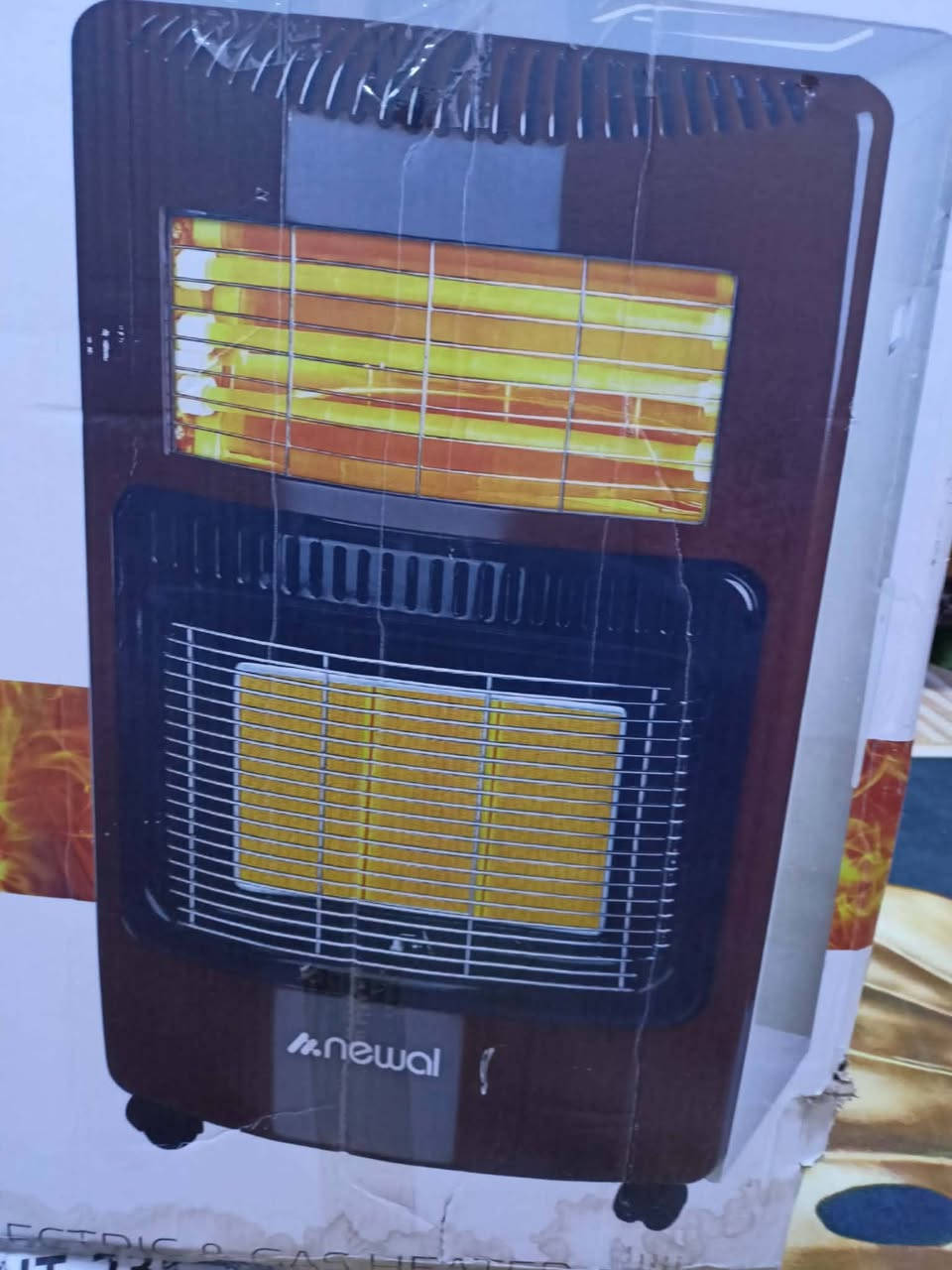 (صوبة كهربائية- غازية)
ما مستعمله شرط شغالة وتشتغل على الغاز والكهرب 
السعر 60  الف وبيها مجال
للاستفسال الاتصال على الارقام

***********
0751248078
