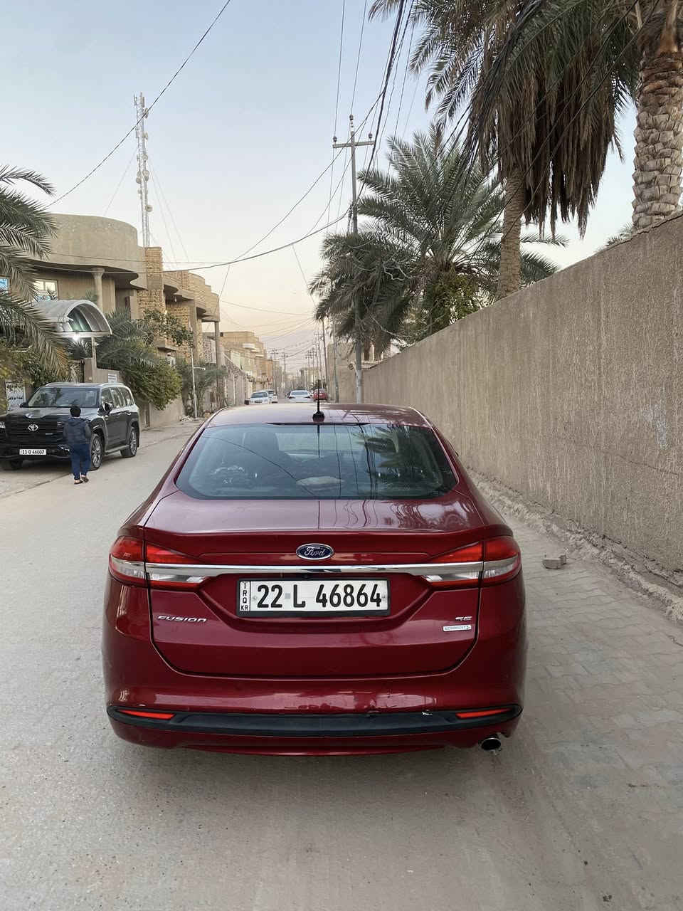 فيوجن 2017  
ماشية ٨٠ الف ميل 
فتحة / شاشة كبيرة / كار بلي / حساس خلفي 
صبغ قطعتين بدون ايرباك 
السعر ١١٩ 
***********
