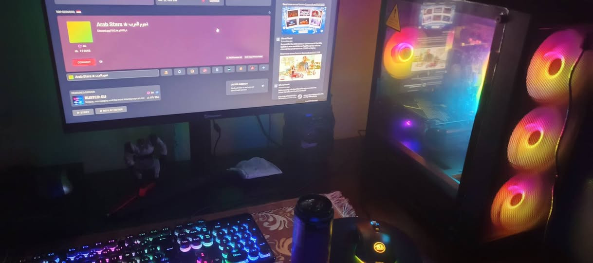 تجميعة بكارت 3060 12g
RTX 3060 12g RGB
r5 5500 
ram.8*2 RGB
b450 A II RGB
m.2 512 nvme samsung 
600 W 
case Sama 4 van RGB
ملحقات
شاشة رابتر حجم 24 و180هيرتز 1ms
ماوس ريدراكون RGB
كيبورد ريدراكون RGB
يو بي اس 3000 اونلاين 
السعر مليون و100 وبيها مجال بالمعقول
تواصل خاص


**إذا كنت صاحب هذا الإعلان وتريد حذفه لأي سبب، رجاءا أرسل رسالة إلى الدعم الفني**