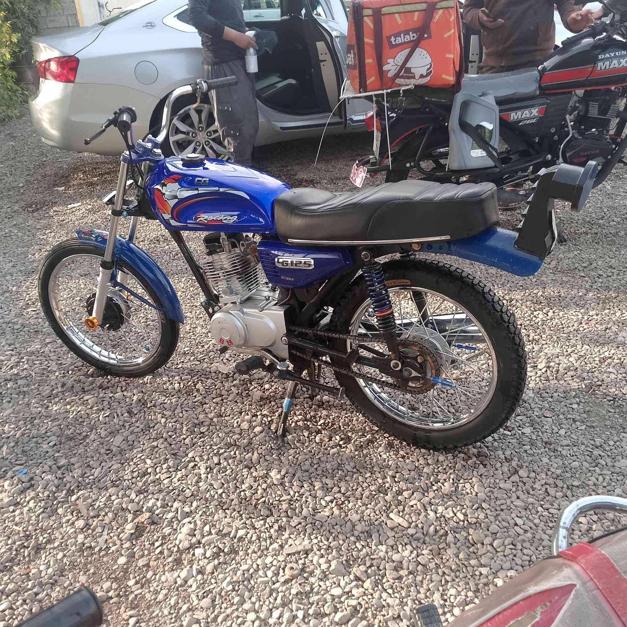 السلام عليكم 
دراجه البيع كلك  
تعميرجديد
2025 
مكينه نامه بيم 
سعر 550وبيه مجال 
مكينه خير من الله 
شلعه معدل 
لا تنقيص لا تبخير  
اتصال لم شراي لا يتعبني 
***********
