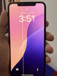 آيفون اكس ماكس • ٢٥٦ • خط بالشاشة